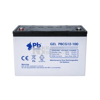Bater�a Gel PBCG12-100 | 12 Voltios 100 Amperios C�clica